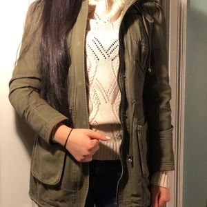 Military hooded jacket